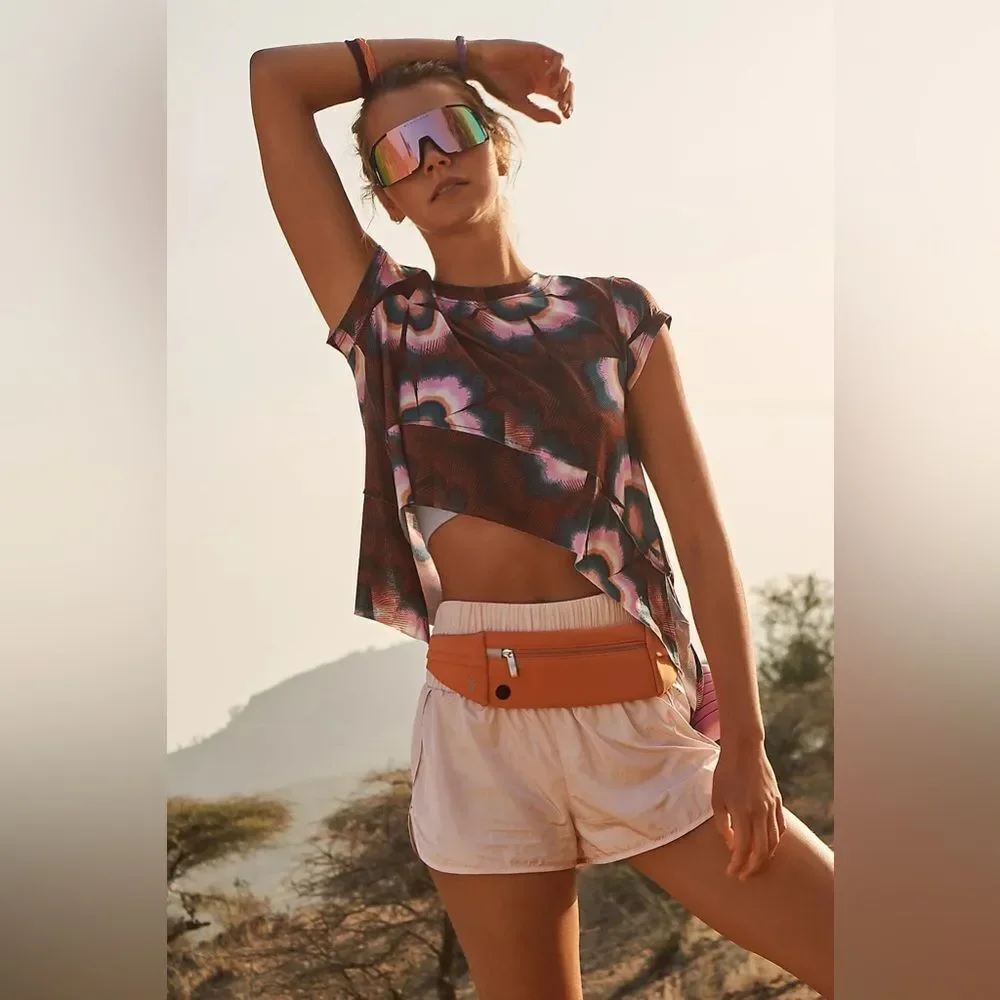 Free People Moving The Way Home Shorts Size Medium White​